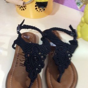 Never worn Blowfish sandals